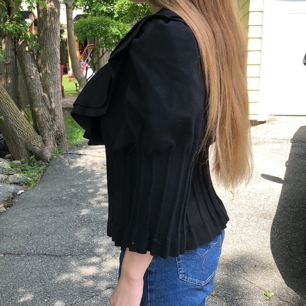 Arden B black wool blazer - Picture 2 of 9